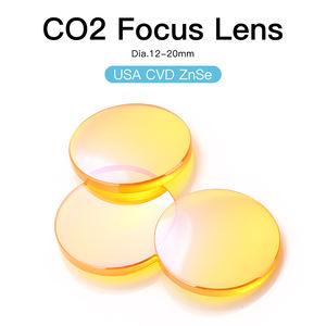 Lente de Enfoque Láser ZnSe CVD de Alta Calidad para Máquina de Grabado y Corte Láser CO2 Lente de Enfoque D20mm D25mm D38.1mm para Cabezal Láser - Product Image 3