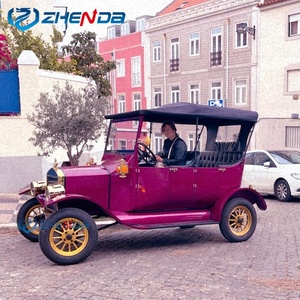 Carrito de Golf Eléctrico Clásico Retro Antiguo, Legal para Circular en la Calle, para Adultos, en Venta - Product Image 2