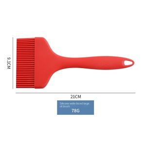 แปรงบาร์บีคิวซิลิโคนขนาดใหญ่พิเศษ ปากกว้าง เกรด<span class=keywords><strong>อาหาร</strong></span> ทำความสะอาดง่าย ไม่หลุดร่วงง่าย ใช้ปัดซอส เค้ก ร้านเบเกอรี่ - Product Image 4