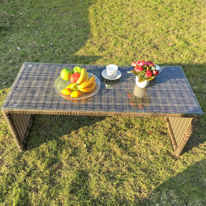 Ensemble <span class=keywords><strong>de</strong></span> canapés en rotin à bords arrondis, design créatif, ensemble <span class=keywords><strong>de</strong></span> canapés circulaires en rotin pour <span class=keywords><strong>jardin</strong></span>, <span class=keywords><strong>8</strong></span> <span class=keywords><strong>places</strong></span>, coin rond, groupe, patio, <span class=keywords><strong>salon</strong></span> avec table - Product Image 4