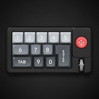 Clavier macro programmable K810 à 12 touches avec molette métallique et joystick, rétroéclairage RVB interchangeable à chaud pour le contrôle de jeux sur ordinateur de bureau