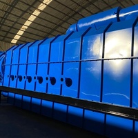 Turnkey installatie voor houtskoolverwerking, fruit- en houtresten, 3T per dag, geïntegreerde koelband, verwijdering, carbonisatieoven