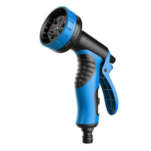 Tuyau d'arrosage extensible léger et flexible, sans pli, raccords en laiton massif 3/<span class=keywords><strong>4</strong></span>\", double noyau en latex avec 9 fonctions - Product Image 6