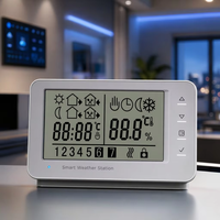 Module d'affichage LCD personnalisé pour thermostat TN, écran LCD segmenté, affichage de l'heure et de l'humidité, 3.3V-5.0V, 6/12 heures, marque Maijin, OEM ODM