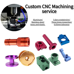 Parti di tornitura in alluminio anodizzante ad alta precisione pezzi di ricambio per moto Auto Auto Custom parti di lavorazione CNC - Product Image 2