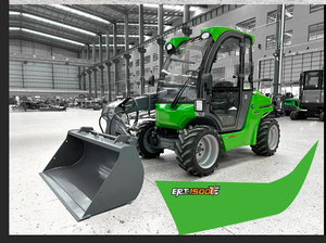 Everun新しいデザインERT1500E 1.35ton機械新しいバッテリー油圧コンパクトバケット小型フロント電気ミニテレハンドラー - Product Image 4