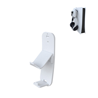 Support mural pour manette et casque pour PS5, PS4, Xbox One, Nintendo Switch Pro, support de suspension blanc (JYS-P5136)