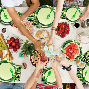 Artículos de Fiesta de Camuflaje, Vajilla Militar, Platos para Cena, Platos para Postre, Vasos, Servilletas para Niños, Artículos de Fiesta de Caza y Militar - Product Image 2