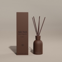 Diffuseur de parfum d'ambiance en céramique personnalisé C&H avec bâtonnets, huiles essentielles, coffret cadeau, vente en gros