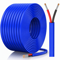 Kabel Speaker Multi-Zone 8 Inti 18 AWG Berkinerja Tinggi, Kabel Sinyal OFC untuk Sistem Musik Latar Komersial dan Audio Bangunan