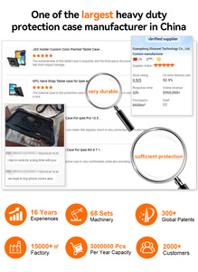 Étui de tablette robuste hybride anti-rayures avec support rotatif à 360 degrés pour <span class=keywords><strong>Lenovo</strong></span> M10 Plus 3ème génération 10,6 pouces Étui TB-125FU TB-128FU TB-128XU - Product Image 5
