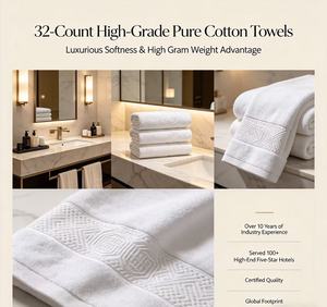 Ensemble de serviettes de bain en coton 100% blanc de qualité supérieure pour hôtel 5 étoiles, écologiques, avec logo personnalisé, jacquard, <span class=keywords><strong>serviette</strong></span> de toilette, tapis de bain, <span class=keywords><strong>serviette</strong></span> de toilette pour les mains - Product Image 6