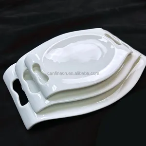 Chaozhou सिरेमिक फैक्टरी रखता बड़ी छूट सफेद चीनी मिट्टी प्लेटें व्यंजन द्वारा मिश्रण आकार मॉडल प्लेट सेट बर्तन टन बिक्री