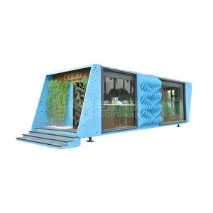 Chấp Nhận Tùy Chỉnh Vận Chuyển Container Nhà Kit Kỳ Nghỉ Khu Nghỉ Dưỡng Các Tòa Nhà Vận Chuyển Nhà Chứa 40 Chân