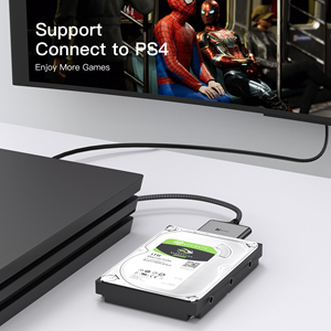 Uniean Bán Buôn 3.1 <span class=keywords><strong>USB</strong></span> SATA Đầu Đọc 2.5 <span class=keywords><strong>Adapter</strong></span> Cáp Dữ Liệu <span class=keywords><strong>USB</strong></span> 3.0 Loại C HDD Ổ Đĩa Cứng <span class=keywords><strong>Adapter</strong></span> Đối Macbook Pro Bên Ngoài - Product Image 3