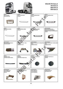 23084230 23084223 Passo do pé para Volvo FH FM versão 4 5 caminhão partes do corpo sobresselentes - Product Image 6