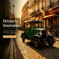 LY05N Vehículo Eléctrico Retro con Motor de CA de 48V para Recorridos Turísticos en Zonas Panorámicas, con 5-6 Asientos y Velocidad de 70 km/h