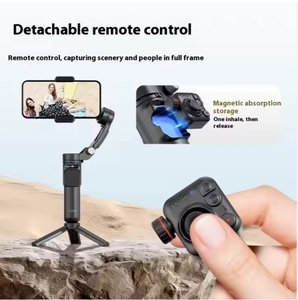 Estabilizador Gimbal Profesional M03 con Seguimiento Facial por IA, 360 Grados, Inteligente, de Tres Ejes, Antivibración, con Micrófono Inalámbrico y Luz de Relleno <span class=keywords><strong>para</strong></span> - Product Image 2