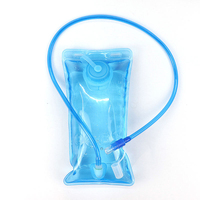 Poche à eau PEVA réutilisable et écologique pour le camping et la randonnée, avec couvercle et logo personnalisé, pour consommation directe – Vente en gros