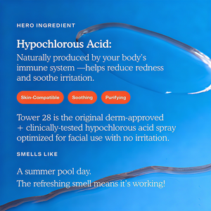 Spray Facial Vegano Orgánico Personalizado con Ácido Hipocloroso, Tónico Facial Calmante y Reparador HOCl para Enrojecimiento y Acné, OEM ODM Privado - Product Image 6