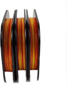 Indicateur de pêche à la mouche Tippet Leaders indicateur de morsure de <span class=keywords><strong>nymphe</strong></span> européenne bicolore haute visibilité 0.18-0.3MM 30m/bobine B10 - Product Image 3