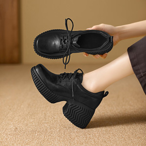 S0068X Nuevos Zapatos Oxford Ligeros de Otoño para Hombre, de Cuero Genuino, Formales, Bordados, para Novio - Product Image 6