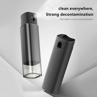 Amaz 2 en 1 Outil de nettoyage d'écran portable Nettoyeur de brouillard d'écran tactile Nettoyeur d'écran en spray pour tous les téléphones Latops Tablettes Écrans