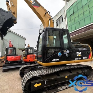 Excavatrice sur chenilles Caterpillar 315D2 d'occasion, 15 tonnes, d'origine japonaise, certifiée CE EPA, moteur, boîte de vitesses, moteur à engrenages - Product Image 4
