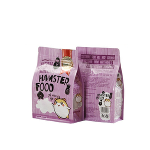 Nhà Sản Xuất Tùy Chỉnh Khô Thức Ăn Vật Nuôi Bao Bì Túi Thực Phẩm Lớp Nhôm Lá Phẳng Dưới <span class=keywords><strong>Pouch</strong></span> Nắp Kéo Dây Kéo Mèo Con Chó Thực Phẩm Túi - Product Image 6