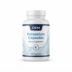 Cápsulas de Citrato de Potasio OEM ODM 99mg 120 Unidades a Granel Marca Privada - Product Image 1