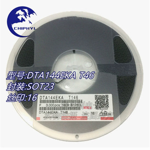 รอม DTA144EKA T46 SOT23 50V 100MA ทรานซิสเตอร์ดิจิตอลแบบติดตั้งบนพื้นผิว - Product Image 1