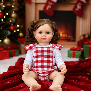 Muñeca Reborn Kindure de 22 Pulgadas, Muñeca de Moda con Cuerpo Suave, Juguete DIY, Pintura 3D, Piel Realista, para Niñas - Product Image 2