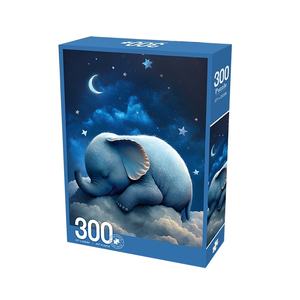 Zhiqu Border Enfants 300 Pièces Velours Jigsaw <span class=keywords><strong>Puzzle</strong></span> Unisexe Dessin Animé Anime Pet Papier Découpé Lavé Techniques Soulagement Du Stress Cure - Product Image 4