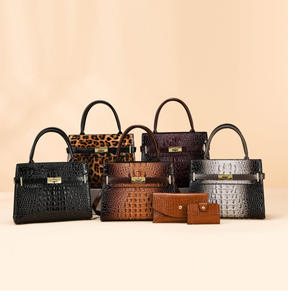 Nouveau sac à main pour femmes de style coréen, imprimé crocodile, sac polyvalent, tendance et simple, sac bandoulière - Product Image 1