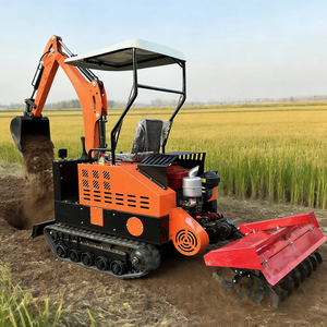 Nouveau mini tracteur agricole, largeur de chenilles <span class=keywords><strong>18</strong></span> centimètres, tracteurs à chenilles pour les opérations forestières et environnementales - Product Image 2