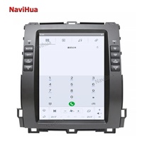 Lecteur DVD de voiture Android à écran vertical NaviHua, autoradio multimédia pour Land Cruiser 2002-2009 Lexus Gx470 Prado 120