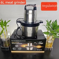 Petit hachoir à viande électrique domestique et broyeur de légumes 6L 8L 12L mélangeur multifonctionnel de capacité