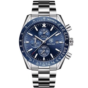 Reloj Deportivo Cronógrafo de Cuarzo para Hombre, Estilo Lujoso, Correa de Silicona, Luminoso, Resistente al Agua, con Calendario, Casual y de Negocios, Superventas - Product Image 5