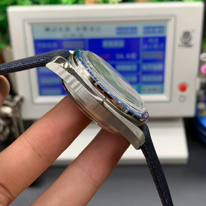 Montre de sport pour homme en acier inoxydable de haute qualité avec verre saphir bleu nuit, automatique, étanche, de luxe Omegaes - Product Image 2