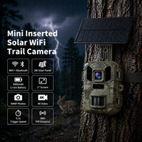 Cámara de Caza Sensvision 4G LTE 4K 64MP con Panel Solar Desmontable, WiFi + Batería de 5000mAh, Resistente al Agua IP66