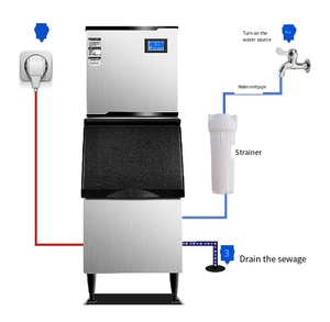 High Capacity Commercial <b>Ice</b> Maker Making <b>Machine</b> Home Business Block <b>Ice</b> <b>Machine</b> Automatic <b>Ice</b> Cube <b>Machine</b> - Product Image 4