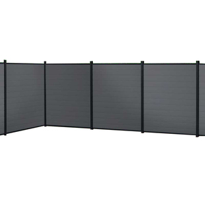 Valla <span class=keywords><strong>de</strong></span> Jardín Horizontal <span class=keywords><strong>de</strong></span> Diseño Moderno Fabricada en Fábrica, Paneles <span class=keywords><strong>de</strong></span> Valla <span class=keywords><strong>de</strong></span> Privacidad <span class=keywords><strong>de</strong></span> Alta Calidad para Jardín Exterior - Product Image 1