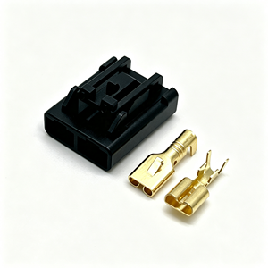Konektor Sensor Otomatis EFI Tyco 6.3 2 Pin Betina Tahan Air, Kabel Harness Otomotif 346027-1 DJ70230-6.3-21 - Product Image 2