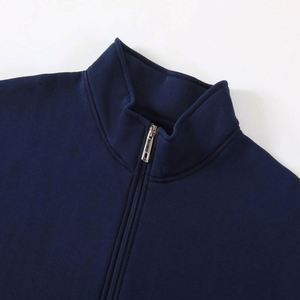 Sudaderas con Capucha de Alta Calidad para Hombre, con Cierre, Unisex, Estilo Urbano, con Logotipo Bordado y Estampado en Caliente, Sudaderas con Cuello Alto para Hombre - Product Image 3