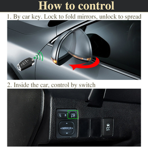 Cho <span class=keywords><strong>TOYOTA</strong></span> COROLLA E170 E180 <span class=keywords><strong>Auris</strong></span> E180 2016 2018 xe bên Gương gấp <span class=keywords><strong>Kit</strong></span> gương chiếu hậu gấp động cơ bánh răng điện - Product Image 4