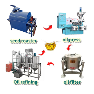 アボカド小型ココナッツ抽出ミニ冷却ヒマワリ種子商業ピーナッツ生産ラインバオバブオイルプレス機 - Product Image 3
