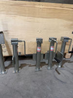 Support de plaque à trous de 10 pouces pour cric de remorque, compatible perceuse, avec bras amovible, capacité 2000 LB, pour stabilisateur, pied de support, irrigation et outils agricoles