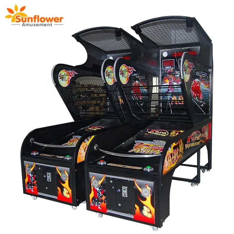Sunflower Mainan Basket Simulator Hiburan, Produk Mesin Game Basket Mewah