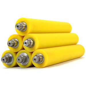 Con lăn PU tùy chỉnh độ bền cao, phủ cao su EPDM, có dịch vụ cắt con lăn dẫn động băng tải - Product Image 4