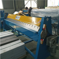 Machine à plier électrique DWS-1.5X2500 pour plier les tôles d'acier galvanisé